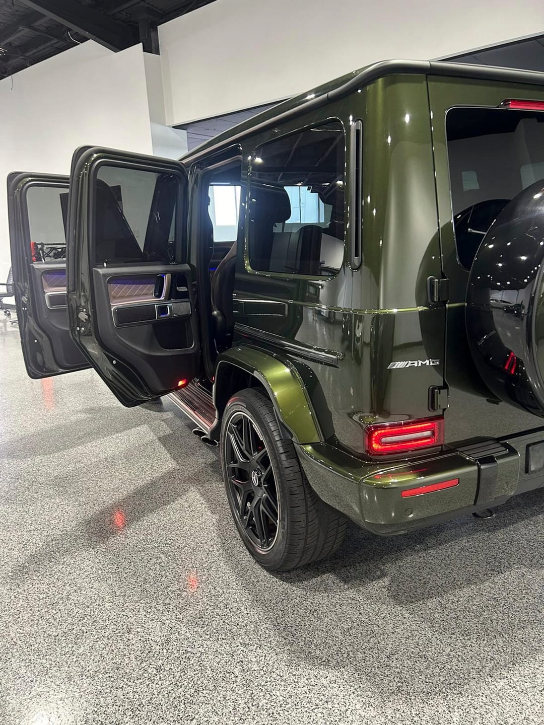 mercedes g63 olive green 6
